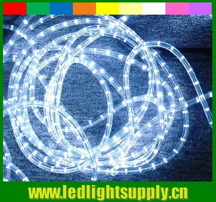 সুপার উজ্জ্বল LED লাইট শীতল স্বচ্ছ সাদা 2 তারের দড়ি ক্রিসমাস লাইট