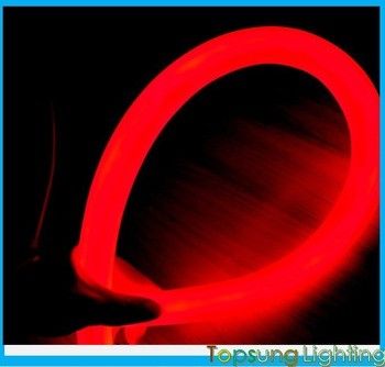 সুপার উজ্জ্বল লাল LED নিওন ফ্লেক্স লাইট 220v 25mm বহিরঙ্গন সজ্জা জন্য