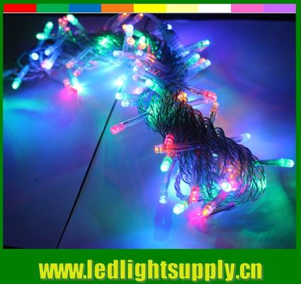 2016 নতুন আরজিবি রঙ পরিবর্তন LED ক্রিসমাস পর্দা লাইট 24V 100 LED