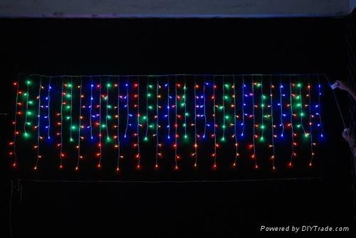 গরম বিক্রয় LED 110V ক্রিসমাস লাইট জলরোধী বিল্ডিং জন্য বহিরঙ্গন আইসক্ল লাইট