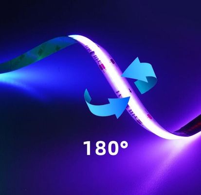 রঙিন যাদু COB RGB LED স্ট্রিপ পিক্সেল 12V স্মার্ট উচ্চ ঘনত্ব 720 LED / মি ডিজিটাল COB স্ট্রিপ লাইট