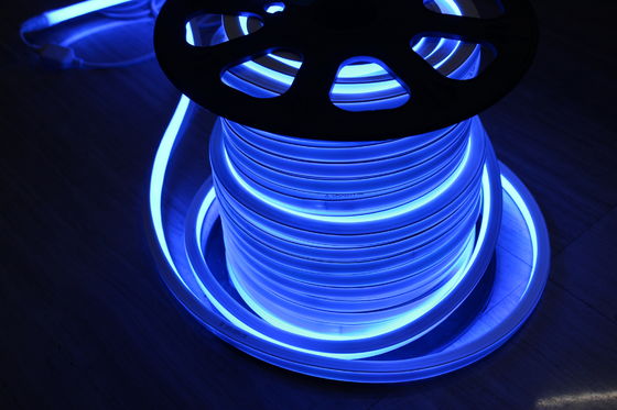 শেনঝেন ডিসি 24 ভোল্ট ফ্ল্যাট নমনীয় নীল নিওন LED16x16 মিমি বর্গাকার আকৃতির প্রসাধন জন্য