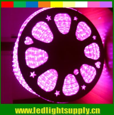 পাইকারি বিক্রয় এসি LED 110V স্ট্রিপ নমনীয় LED রিবন 5050 smd গোলাপী 60LED/m স্ট্রিপ