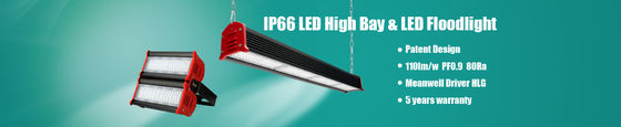 নতুন আগমন বিস্ফোরণ-প্রতিরোধী রৈখিক LED উচ্চ বে হালকা Topsung 300W