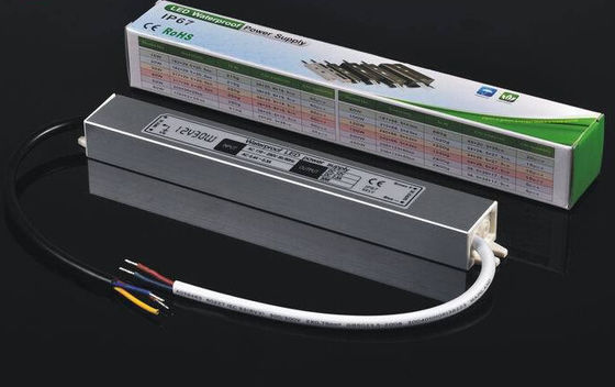 12v 30w ওয়াটারপ্রুফ আইপি 67 LED পাওয়ার সাপ্লাই LED ড্রাইভার সিই ROHS