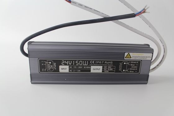 উচ্চ মানের LED ড্রাইভার জলরোধী IP67 24v 150w পাওয়ার সাপ্লাই LED নিওন ট্রান্সফরমার বিক্রয়ের জন্য