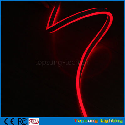 100 মিটার লাল মিনি LED দড়ি স্ট্রিপ 110V 8.5*18mm 4.5w LED দ্বি-পার্শ্বযুক্ত নমনীয় নিওন আলো