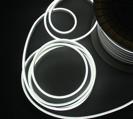 ঠান্ডা সাদা LED নিওন 12 ভি সিলিকন নিওন লাইট স্ট্রিপ মিনি 6 মিমি এসএমডি LED নিওন ফ্লেক্স লাইট