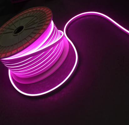 12 ভোল্ট গোলাপী LED নিওন ফ্লেক্স মিনি 6 মিমি 2835 এসএমডি লাইট স্ট্রিপ