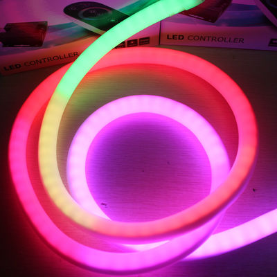 আশ্চর্যজনক ৩৬০ LED নিওন ফ্লেক্স ডিজিটাল আরজিবি নিওন রোপ লাইট ঠিকানাযোগ্য স্ট্রিপ ১৮ মিমি
