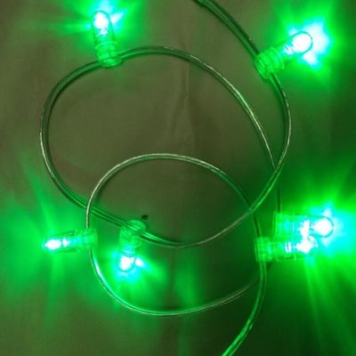 ব্র্যান্ড 100m 12v Fairy string 666 LED IP67 কম ভোল্টেজের জন্য হালকা সবুজ স্ফটিক LED স্ট্রিং