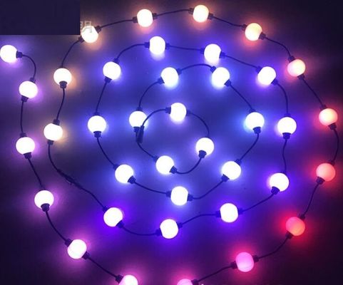 ২-১০ মিটার ছুটির আলোকসজ্জা LED বল লাইট স্ট্রিং ৩৬০ ডিগ্রি
