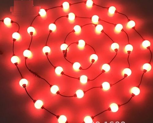 ২-১০ মিটার ছুটির আলোকসজ্জা LED বল লাইট স্ট্রিং ৩৬০ ডিগ্রি