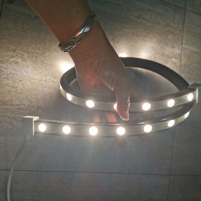 কালো পিভিসি দড়ি LED ল্যান্ডস্কেপ লাইট ওয়াল ওয়াশ LED স্ট্রিপ নমনীয়